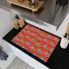 Rood - Disco - Patroon Inductie beschemer met haakjes klein 777 -sfeer1