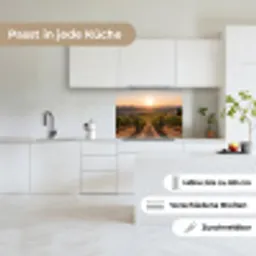 Wijngaard - Zonsondergang - Landschap keuken achterwand 2 middel -sfeer4_DE