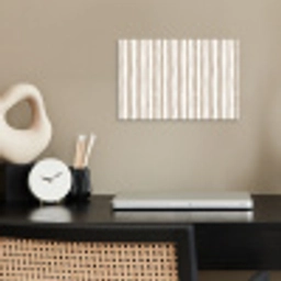 Minimalistisch - Strepen - Beige poster papier klein 62 -sfeer1