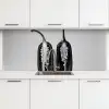 Pepers - Zwart - Wit - Zaadlijsten keuken achterwand 2 middel -3d
