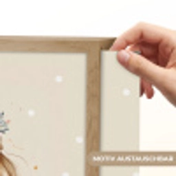 Prinses - Goud - Stippen Light Box met batterij (Wandlamp kind) middel -USP_websiteprintDE