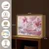 Abstract - Modern - Water - Orchidee Light Box met batterij (Wandlamp) middel -USP_websiteoverzichtNL