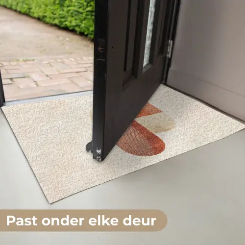 Bogen - Beige - Vormen Deurmat klein -USP_NL
