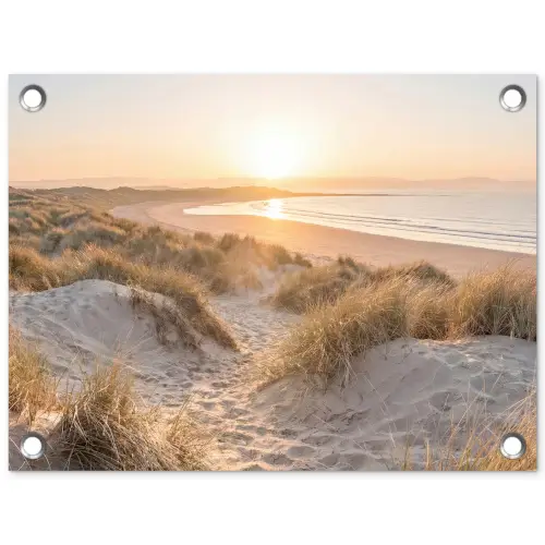 Duinen - Strand - Zee tuinposter los doek klein -3d