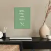 Grill - Groen - Zomer - Quote poster papier klein -sfeer1
