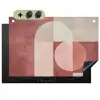 Figuren - Abstract - Roze Inductie beschemer met haakjes klein -3d
