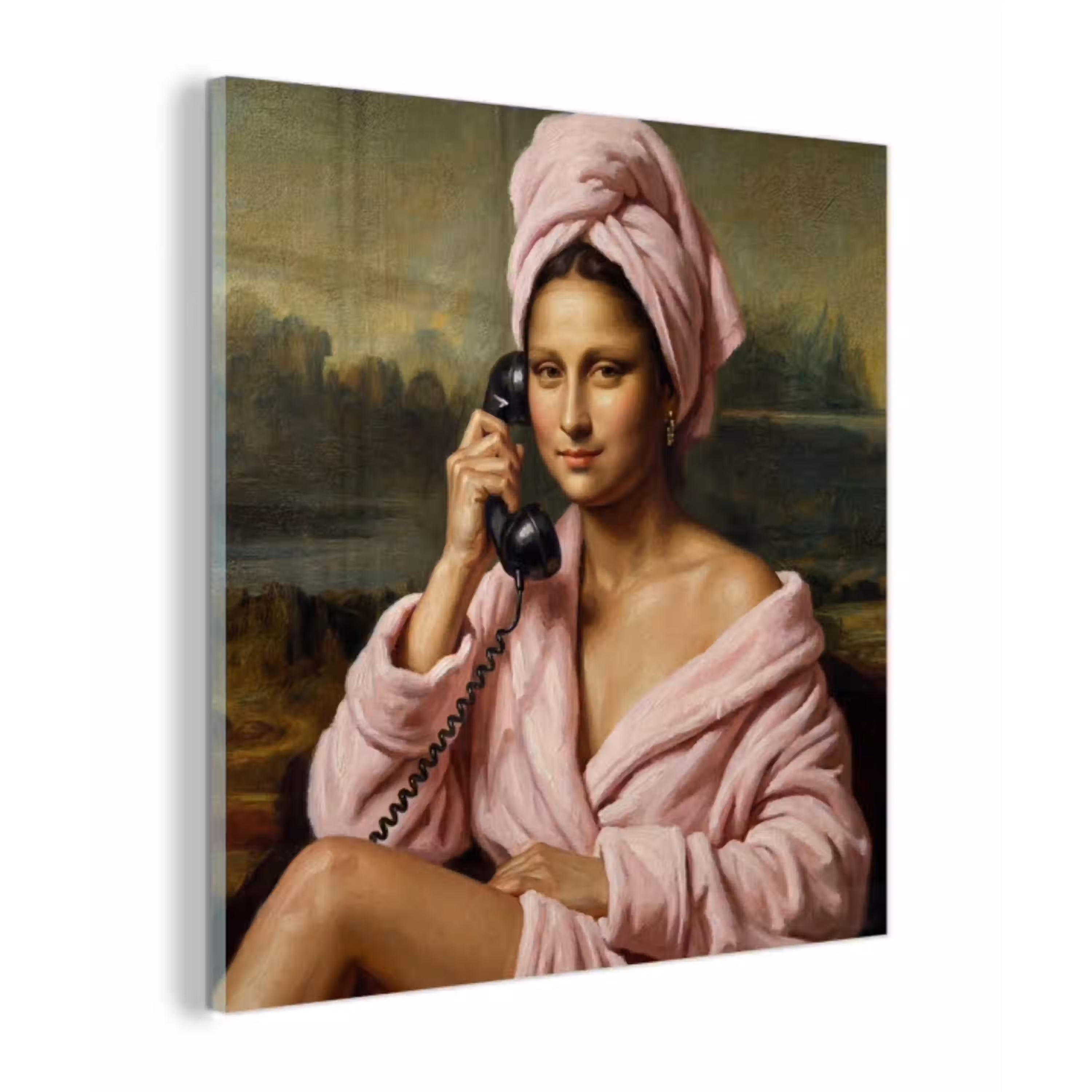 Mona - Klassiek - Roze plexiglas 5mm klein -z3d