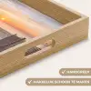 Zonsondergang - Strand - Zand Dienblad Rechthoek middel -USP_HandgreepNL