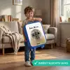 Zyon Zeehond Kinderkoffer - Blauw klein -sfeer2_NL