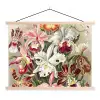 Bloemen - Ernst haeckel - Tuinposter - Vintage - Schuttingposter textielposter latten blank klein -3d