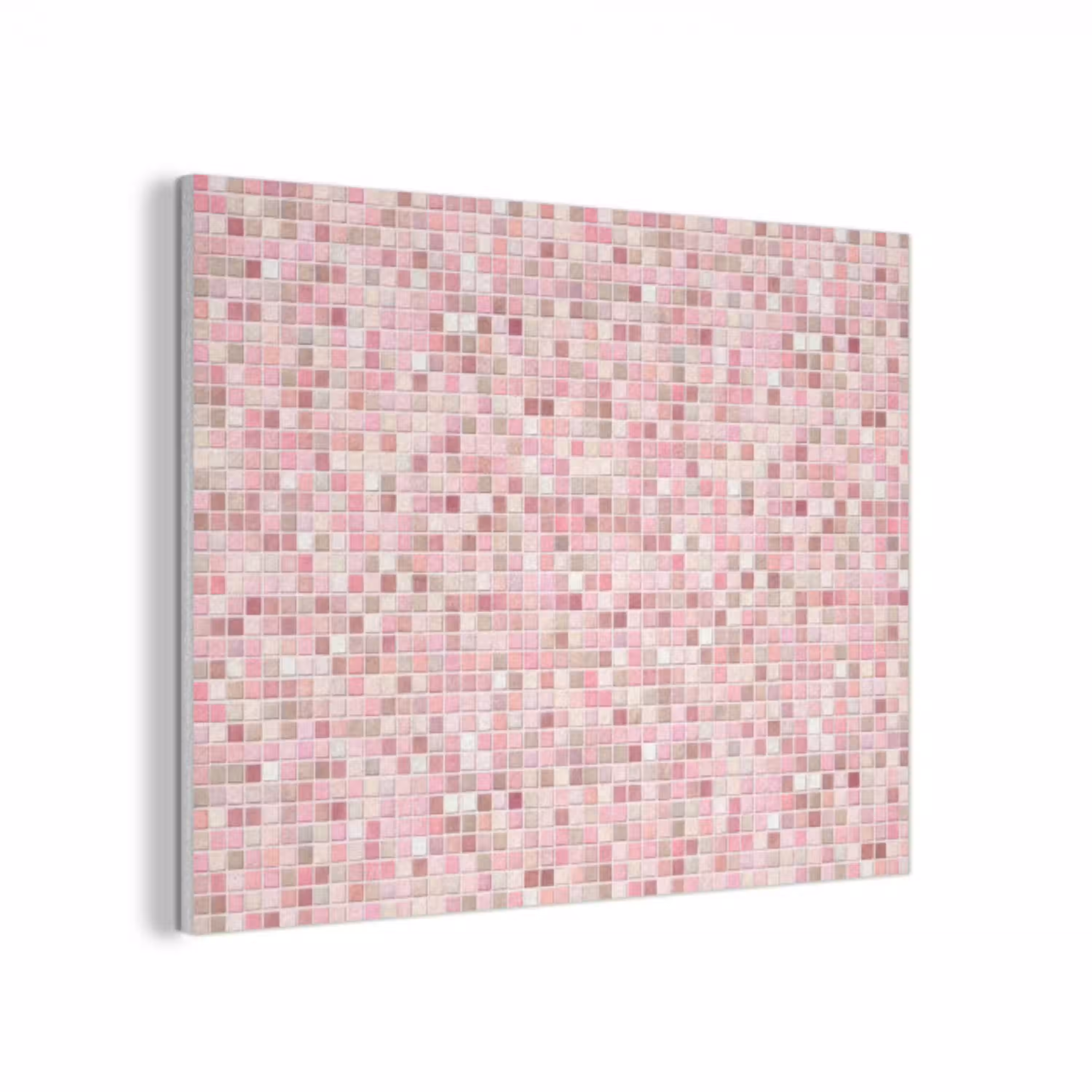 Mozaïek - Patroon - Roze PET vilt klein 837 -3d
