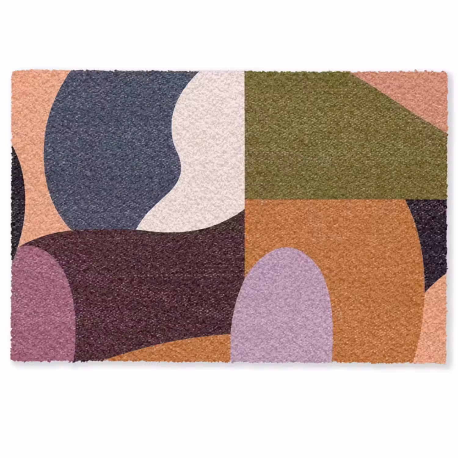 Fußmatte - Formen - Abstrakt - Farben - Quadratisch