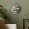 Orchidee - Boeket - Vaas - Bloemen Akoestische PET Vilt - Rond klein -sfeer2