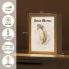Veer - Bohemian - Boho - Pastel kleuren Light Box met kabel (Kinderlampje) klein -USP_NL