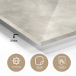 Beige - Reliëfstructuur - Natuursteen plexiglas 5mm klein 11 -sfeer2