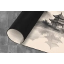 Zon - Japans - Traditioneel Keukenloper - keukenmat middel -closeup
