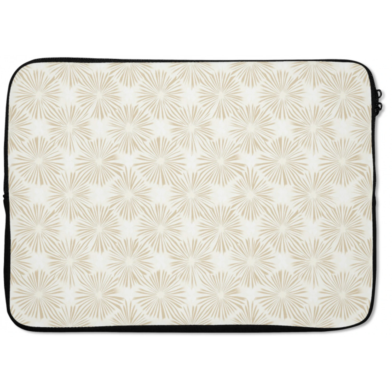 Abstract - Motief - Beige laptophoes neopreen klein 279 -zkaufland3dotto