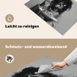 Vrouw - Pasta - Zwart - Wit Inductie beschemer met haakjes klein -ky-schoon-de