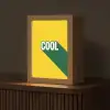 Cool - Geel - Groen Light Box met kabel (Tafellamp) klein -z3d_website