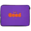 See the good - Oranje - Paars - Smiley laptophoes neopreen klein -zkaufland3dotto