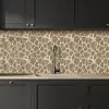 Giraf - Patroon - Beige - Bruin keuken achterwand 2 middel 871 -sfeer1