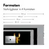 Kreeft - Geel - Stippen - Effen Muismat XXL klein -sfeer5
