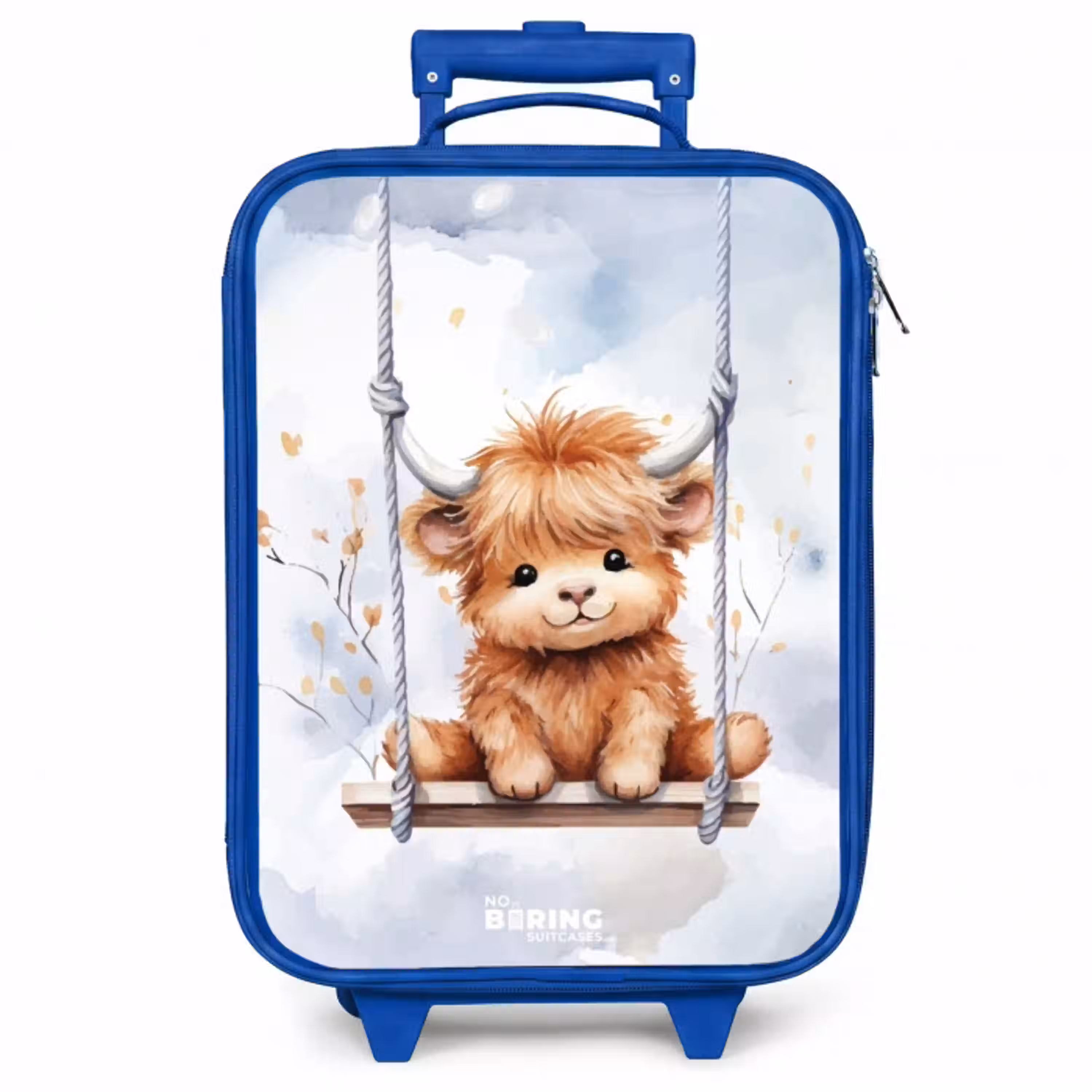 Hennie hooglander Kinderkoffer - Blauw klein -zzz_website3d