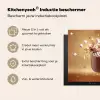 Chocomelk - Drinken - Warm - Bruin Inductie beschermer vinyl 3mm middel -zzzzzzusp-haakje_NL