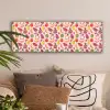 Roze - Kleuren - Fruit - Patroon canvas 2cm klein 828 -sfeer1