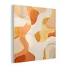 Oranje - Abstract - Kunst plexiglas 5mm klein -z3d