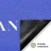 Blauw - I am that woman - Sierlijk - Minimalistisch Deurmat klein -antislip_NL