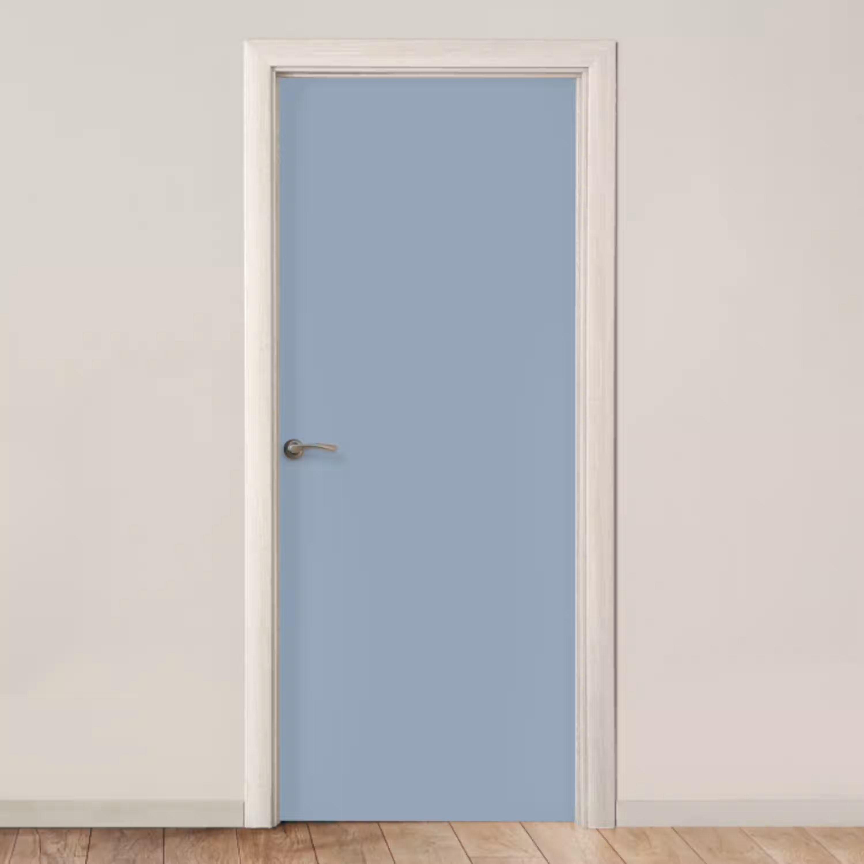 Mellow - Breeze - Blauw deurposter klein 289 -3d_beige