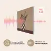 Minimalistisch - Vaas - Bloemen - Bruin PET vilt klein -USP_NL