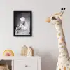 Chef - Spaghetti - Pasta fotolijst zwart zonder passe partout klein -usfeer4_kinderkamer