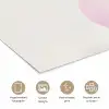 Cirkels - Abstract - Paars poster papier klein -closeup_NL