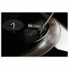 Close-up - Vinylplaat - Platenspeler - Zwart poster papier klein -3d