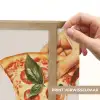 Pizza - Kaas - Pepperoni Light Box met batterij (Wandlamp) middel -USP_websiteprintNL