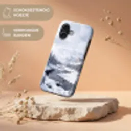 Sneeuwlandschap - Bergen - Rivier - Winter Toughcase MagSafe Apple iPhone 17 klein -USP_RandenV_NL