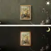 Grote vaas met bloemen - Josep Mirabent - Oude meesters Light Box met kabel (Wandlamp) klein -sfeer3