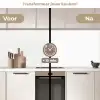 Grafisch - Patroon - Modern - Tegels keuken achterwand 2 middel 871 -voor-na2_NL