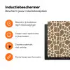 Giraf - Klassiek - Bruin Inductie beschermer vinyl 3mm klein 276 -zzzzzzz-td-ups