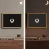 Appel - Metallic - Symmetrisch Light Box met batterij (Wandlamp) middel -sfeer3