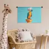 Papegaai - Koksmuts - Grappig - Vogel Wandkleed katoen klein -wsfeer5_kind