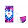 Hartvormig - Tie dye - Paars fotobehang vinyl groot -3d