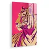Tijger - Modern - Neon plexiglas 5mm klein -zzzproduct_nieuw