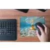 Duikbril - Eend - Water muismat rubber klein -toetsenbord