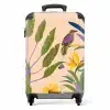 Summer memories - Tropische vogel tussen exotische planten NBS - Handbagage koffer - Kinderen Unisex middel -productfoto_recht