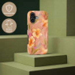 Botanisch - Bloemen - Kleurrijk Toughcase MagSafe Apple iPhone 17 klein 1017 -USP_PrintM_NL