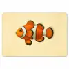 Vis - Oranje - Strepen Placemat vinyl groot -zzsfeer1_Kitchenyeah-website