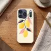 Citroenen - Felgeel - Tak - Bladeren Telefoonhoesje iPhone 17 Pro klein -sfeer1